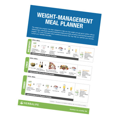 WEIGHT MANAGEMENT MEAL PLANNER